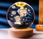 گوی شب خواب گوی کریستالی خرس بادکنک سایز6
