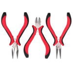 پک ابزار3عددی دم باریک سیم چین دم گرد