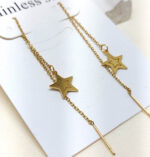 گوشواره بخیه ای ستاره مشخصات : طول زنجیر : طول پلاک : یک سانت  رنگ طلایی و نقره ای جنس استیل رنگ ثابت  کانال محصولات جدید پیام رسان ایتا https://eitaa.com/kharraziaramis کانال محصولات جدید پیام رسان روبیکا https://Rubika.ir/kharraziaramis مشاهده کدرهگیری پیام رسان ایتا https://eitaa.com/postkharraziaramis مشاهده کدرهگیری پیام رسان روبیکا https://Rubika.ir/postkharraziaramis کانال واتساپ https://whatsapp.com/channel/0029Vb6G4LDA89MaeB17xp18 پیج اینستاگرام https://instagram.com/kharraziaramis شماره واتساپ و پاسخگویی ( ساعات کاری 9 تا 13 – 17 تا 21 ) 09100772050 خرازی ارامیس خرازی قم خرازی زیورالات خرازی بازار تهران خرازی بازار بزرگ خرازی مروی خرازی مشهد خرازی شیراز خرازی اصفهان گوشواره بخیه ی گوشواره گوشواره استیل بخیه گوشواره دخترانه بخیه ای گوشواره زنجیری بخیه ای ستاره گوشواره رنگ ثابت بخیه ای ستاره گوشواره بخیه ای ستاره گوشواره ستاره گوشواره استیل بخیه ای ستاره گوشواره دخترانه بخیه ای ستاره گوشواره زنجیری بخیه ای ستاره گوشواره رنگ ثابت بخیه ای ستاره 