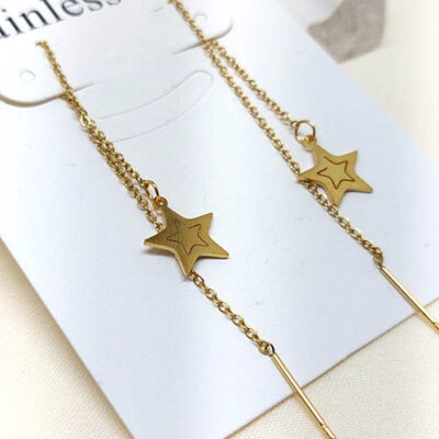 گوشواره بخیه ای ستاره مشخصات : طول زنجیر : طول پلاک : یک سانت  رنگ طلایی و نقره ای جنس استیل رنگ ثابت  کانال محصولات جدید پیام رسان ایتا https://eitaa.com/kharraziaramis کانال محصولات جدید پیام رسان روبیکا https://Rubika.ir/kharraziaramis مشاهده کدرهگیری پیام رسان ایتا https://eitaa.com/postkharraziaramis مشاهده کدرهگیری پیام رسان روبیکا https://Rubika.ir/postkharraziaramis کانال واتساپ https://whatsapp.com/channel/0029Vb6G4LDA89MaeB17xp18 پیج اینستاگرام https://instagram.com/kharraziaramis شماره واتساپ و پاسخگویی ( ساعات کاری 9 تا 13 – 17 تا 21 ) 09100772050 خرازی ارامیس خرازی قم خرازی زیورالات خرازی بازار تهران خرازی بازار بزرگ خرازی مروی خرازی مشهد خرازی شیراز خرازی اصفهان گوشواره بخیه ی گوشواره گوشواره استیل بخیه گوشواره دخترانه بخیه ای گوشواره زنجیری بخیه ای ستاره گوشواره رنگ ثابت بخیه ای ستاره گوشواره بخیه ای ستاره گوشواره ستاره گوشواره استیل بخیه ای ستاره گوشواره دخترانه بخیه ای ستاره گوشواره زنجیری بخیه ای ستاره گوشواره رنگ ثابت بخیه ای ستاره 