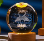 شبخواب کریستالی قاب چوبی لک لک سایز6