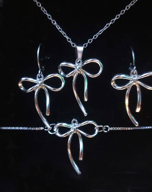 نیم ست استیل پاپیون کد1