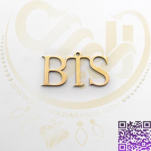 پلاک BTS استیل طلایی کد396