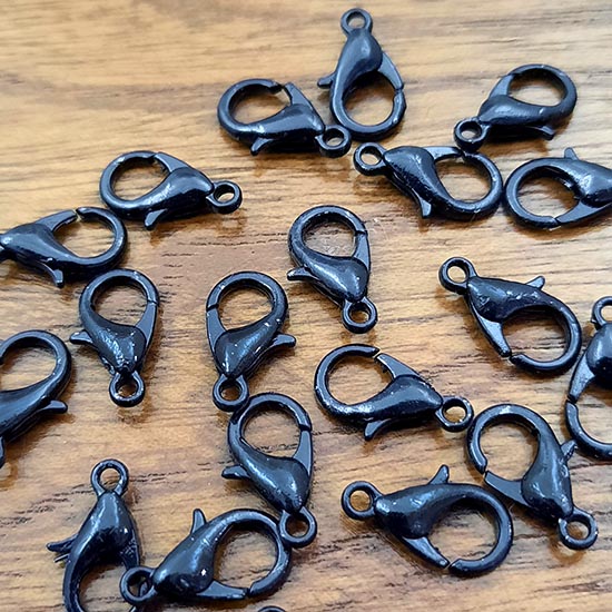 قفل مشکی 1/2سانت غیراستیل