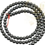 حدید مرواریدی رنگ دودی سایز4