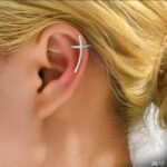 گوشواره استیل ایرکاف نگیندار کد15
