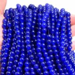 مروارید کاربنی تک رنگ 100مهره سایز8 کد30