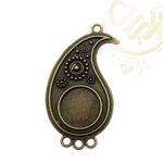 قاب برنزی بته جقه کد515