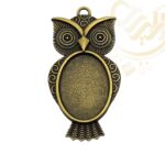 قاب برنزی جغد کد523