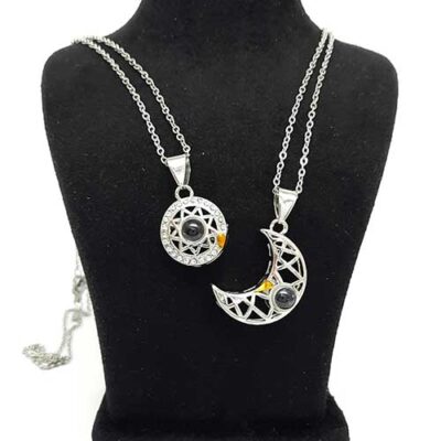 گردنبند ست دونفره به100زبان کد43