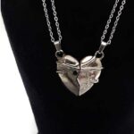 گردنبند ست دونفره قلب مگنتی کد171