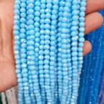 کریستال سایز6 آبی مات کد4