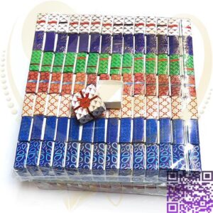 جعبه جواهرات انگشتری اصیل رنگ ردندوم
