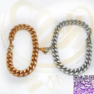 دستبند کارتیر ست دوستی مگنتی قلب 