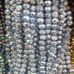 کریستال نقره ای سایز8 کد46