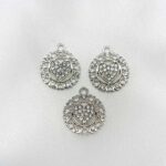 خرجکار قلب نقره ای فانتزی کد30