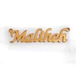 اسم ملیحه استیل طلایی کد392