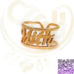 انگشتر اسم استیل میترا لاتین کد21