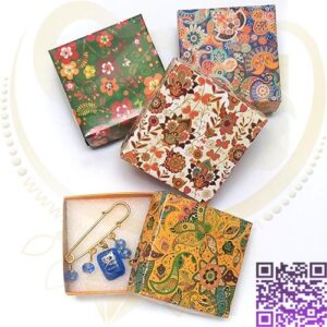 جعبه جواهرات طرح پاپیون متوسط
