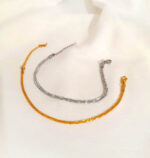 زنجیر استیل خاویاری گردنبند دستبند پابند مشخصات محصول طول زنجیر : 43 سانت طول زنجیر تنظیم : 5 سات قفل و حلقه استیل رنگبندی : طلایی و نقره ای کانال محصولات جدید پیام رسان ایتا https://eitaa.com/kharraziaramis کانال محصولات جدید پیام رسان روبیکا https://Rubika.ir/kharraziaramis مشاهده کدرهگیری پیام رسان ایتا https://eitaa.com/postkharraziaramis مشاهده کدرهگیری پیام رسان روبیکا https://Rubika.ir/postkharraziaramis کانال واتساپ https://whatsapp.com/channel/0029Vb6G4LDA89MaeB17xp18 پیج اینستاگرام https://instagram.com/kharraziaramis شماره واتساپ و پاسخگویی ( ساعات کاری 9 تا 13 – 17 تا 21 ) 09100772050 خرازی ارامیس خرازی قم خرازی زیورالات خرازی بازار تهران خرازی بازار بزرگ خرازی مروی خرازی مشهد خرازی شیراز خرازی اصفهان زنجیرخاویاری گردنبندخاویاری پابند خاویاری دستبند خاویاری زنجیر خاویاری طلایی زنجیر خاویاری نقره ای زنجیر گردنبند خاویاری زنجیر دستبند خاویاری زنجیر پابند خاویاری خاویاری 50 سانت خاویاری 45 سانت خاویاری 40 سانت خاویاری نقره ای خاویاری طلایی زنجیر بافت خاویاری زنجیر خاویاری استیل