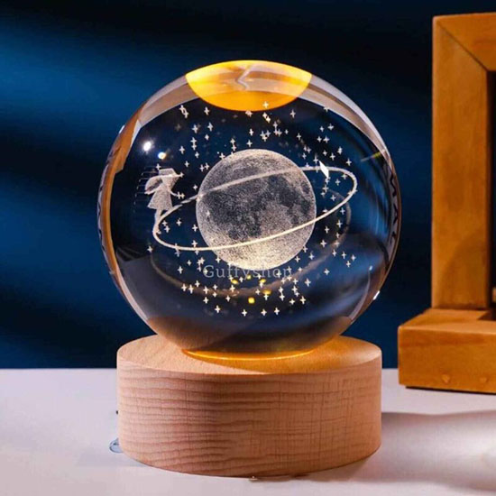گوی شبخواب گوی کریستالی سیاره دختر سایز6و8