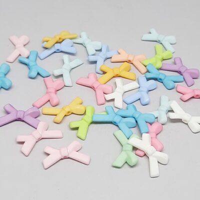 مهره پلاستیکی پاپیون بسته10گرمی کد2