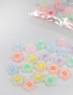مهره پلاستیکی گل بسته10گرمی کد3 وزن : 10 گرم تعداد تقریبی داخل بسته 20 عدد ابعاد محصول :  بسته دارای رنگ متفاوت رندوم خرازی انلاین آرامیس مروارید پلاستیکی خرجکار پلاستیکی مهره طرح قلب مهره ابنباتی مهره آبنباتی مهره بین مروارید بین مهره پلاستیکی اویز پلاستیکی مروارید آبنباتی خرازی اینترنتی خرازی انلاین قم