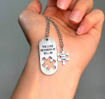 گردنبند استیل ست پازل کد50