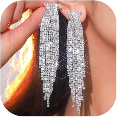 گوشواره دخترانه تنیسی گوشواره نگیندار کد3