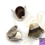 خرجکار کاسبرگ گلدانی نقره ای کد318