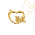 خرجکار استیل قلب پروانه کد15