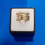 انگشتر اسم فریبا استیل-لاتین-کد115
