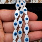 سنگ صدفی چشم نظر  شکل چشم کد3