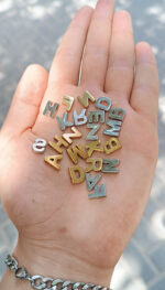 پلاک حروف لاتین سه بعدی حروف برجسته