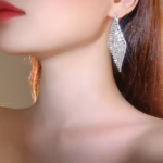 گوشواره دخترانه تنیسی نگیندار کد4