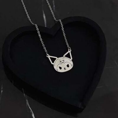 گردنبند دخترانه کرومی استیل کد52