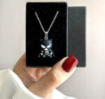 گردنبند بتمن زنجیر استیل کد338