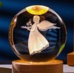 گوی شبخواب گوی کریستالی فرشته سایز6