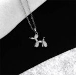 نیم ست دخترانه مدل سگ بادکنکی