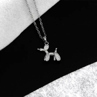 نیم ست دخترانه مدل سگ بادکنکی