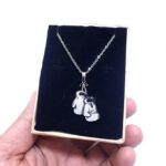 گردنبند استیل دستکش بوکس کد399