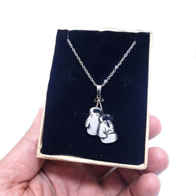 گردنبند استیل دستکش بوکس کد399