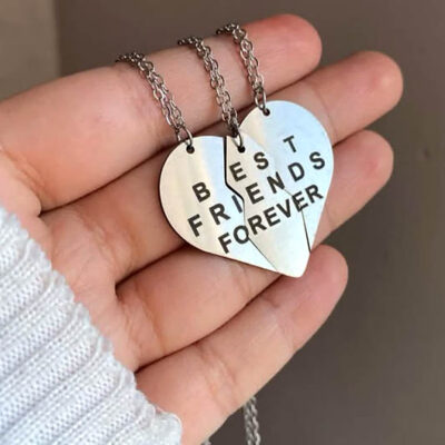 گردنبند استیل بست فرند فور اور کد119