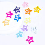 گیره مو دخترانه ستاره بسته10عددی کد14