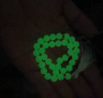 تسبیح 33دانه شب تاب سبز کد25