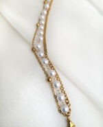 ست دستبند گردنبند سه لاین مروارید استیل مشخصات  : دستبند سه لاین استیل رنگ ثابت لاین اول زنجیر خلخال طلایی طول 16 سانت لاین دوم زنجیر مروارید سفید فاصله مهره یک سانت طول زنجیر 16 سانت لاین سوم کارتیر تراش طلایی طول زنجیر 16 سانت طول زنجیر سایز رنگ طلایی طلایی 5 سانت قفل و اتصالات استیل رنگ ثابت گردنبند سه لاین استیل رنگ ثابت لاین اول زنجیر مروارید سفید فاصله مهره یک سانت طول زنجیر 42 سانت لاین دوم  زنجیر خلخال طلایی طول 46 سانت لاین سوم کارتیر تراش طلایی طول زنجیر 53 سانت قفل و اتصالات استیل رنگ ثابت کانال محصولات و کدرهگیری واتساپ https://whatsapp.com/channel/0029Vb6G4LDA89MaeB17xp18 کانال محصولات جدید پیام رسان ایتا https://eitaa.com/kharraziaramis مشاهده کدرهگیری پیام رسان ایتا https://eitaa.com/postkharraziaramis پیج اینستاگرام https://instagram.com/kharraziaramis شماره واتساپ و پاسخگویی ( ساعات کاری  9 تا 14 ) 09100772050 دستبند استیل ون کلیف دستبند زنانه استیل ونکلیف دستبند ونکلیف استیل دستبند زنانه استیل ون کلیف دستبند رنگ ثابت ونکلیف دستبند رنگ ثایت ونکلیف دستبند دخترانه ونکلیف دستبند زنانه ونکلیف دستبند و گردنبند استیل دستبند زنانه گردنبند زنانه گردنبند سه لاین زنانه دستبند سه لاین زنانه خرازی آرامیس گردنبند استیل ون کلیف گردنبند زنانه استیل ونکلیف گردنبند ونکلیف استیل گردنبند زنانه استیل ون کلیف گردنبند رنگ ثابت ونکلیف گردنبند رنگ ثایت ونکلیف گردنبند دخترانه ونکلیف گردنبند زنانه ونکلیف گردنبند و گردنبند استیل گردنبند زنانه گردنبند زنانه گردنبند سه لاین زنانه دستبند سه لاین زنانه