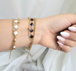 دستبند سه لاین ونکلیف تمام استیل