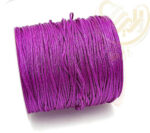 نخ براق درجه یک رول کامل و دندلیون نخ براق مجکم بدون کش آمدن فروش بصورت رول 100 متری نخ های براق با کیفیت عالی مناسب برای بساخت دستبند، گردنبند، تسبیح ، بند عینک، ... بکار میرود و نخی عالی برای بافت های دستبندی محکم و مقام  در برابر فرسایش و پارگی در طیف رنگی بالا نخ دندلیون