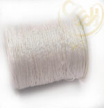 نخ براق درجه یک رول کامل و دندلیون نخ براق مجکم بدون کش آمدن فروش بصورت رول 100 متری نخ های براق با کیفیت عالی مناسب برای بساخت دستبند، گردنبند، تسبیح ، بند عینک، ... بکار میرود و نخی عالی برای بافت های دستبندی محکم و مقام  در برابر فرسایش و پارگی در طیف رنگی بالا نخ دندلیون