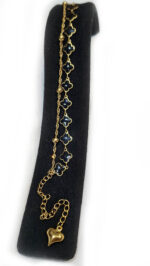 دستبند دو لاین استیل دستبند دوتایی استیل دستبند دخترانه دولاین دستبند زنانه دولاین دستبند استیل دولاین خرازی آرامیس (3)